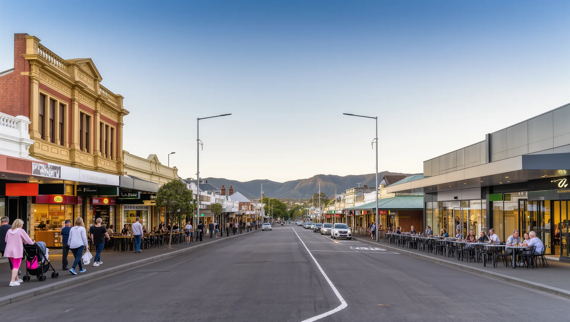 Future town centre impression